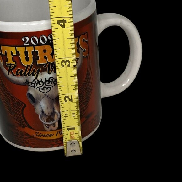 2009 Sturgis Rally Week commemorative motorcycle 10 ounce collectors coffee mug - Picture 5 of 6